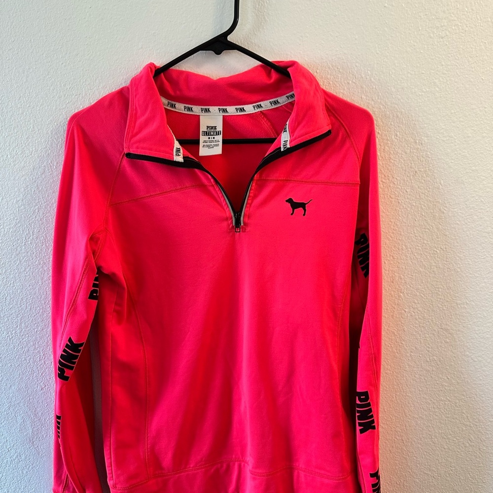 Victoria's Secret PINK Hot Pink/Neon Pullover